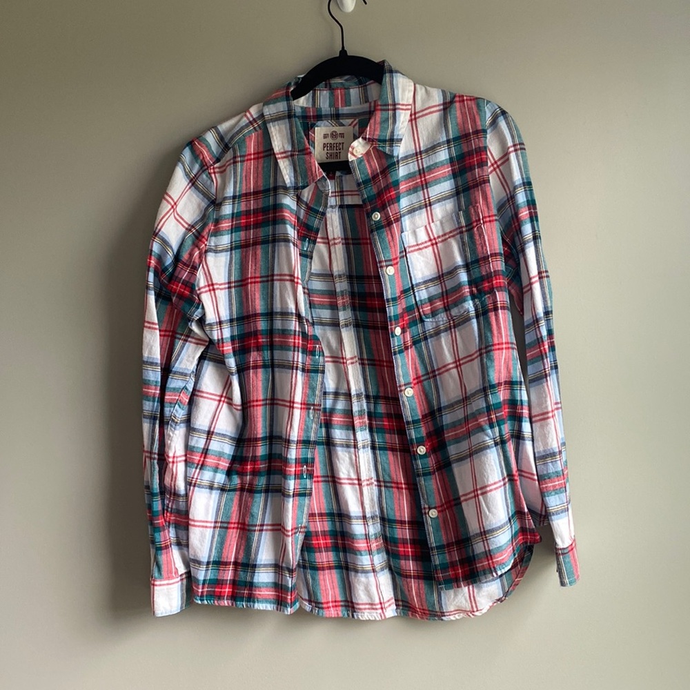 Multi-colored flannel